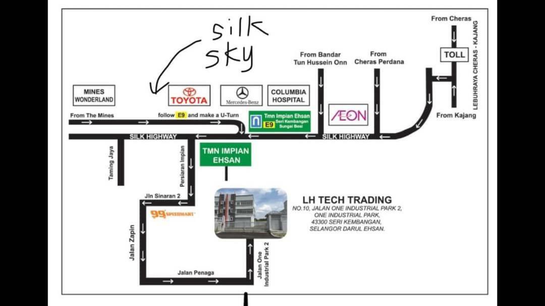 Silk Sky Residence Seri Kembangan Dış mekan fotoğraf